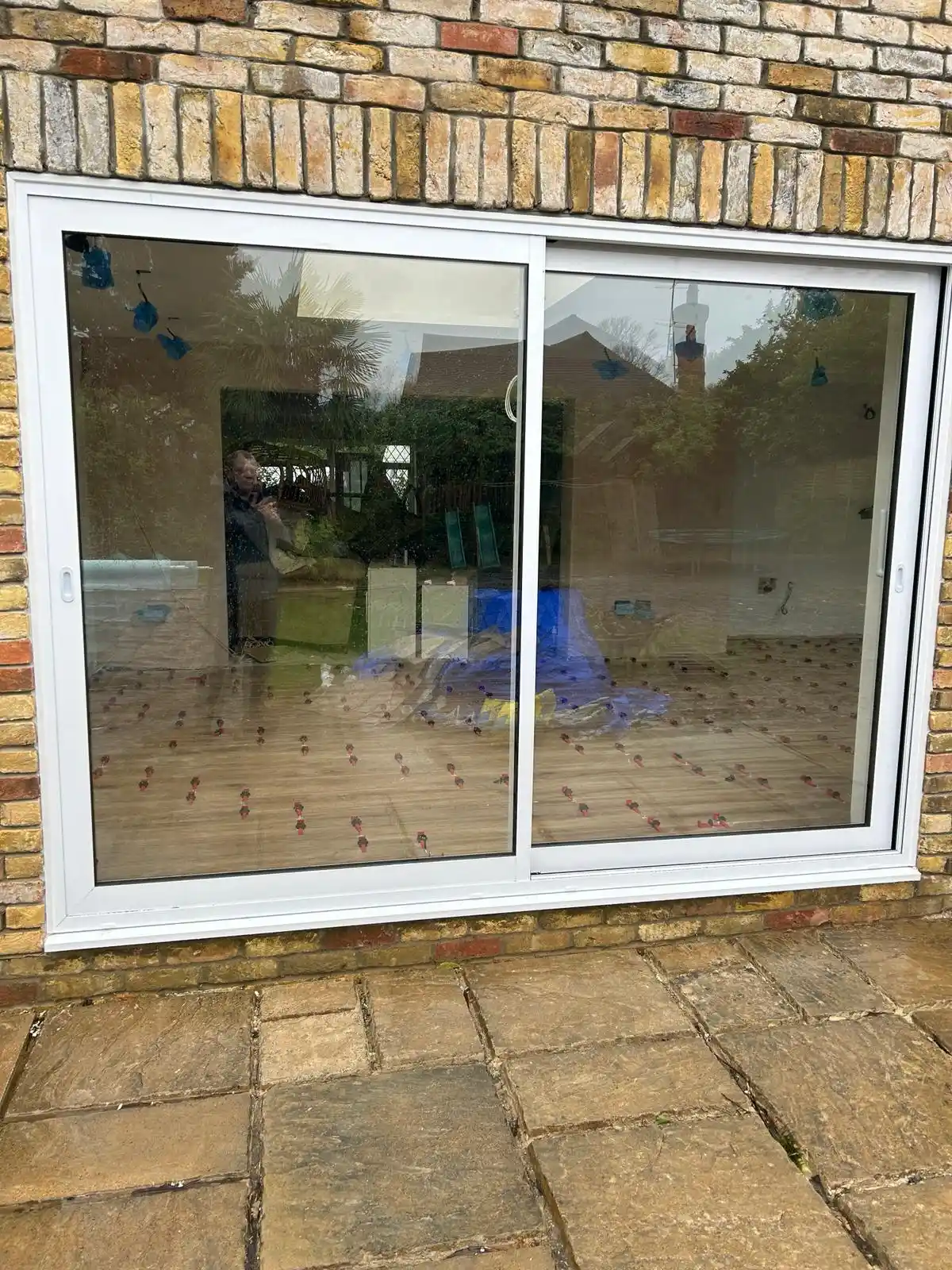 Aluminium sliding door installed by Bucks Glazing
